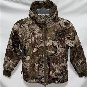 Red Head Kids Waterproof Camouflage Jacket